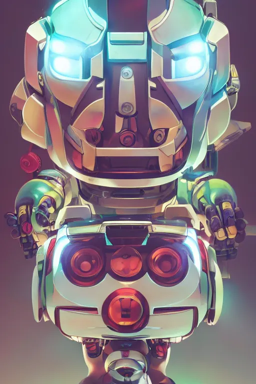 Image similar to metabots medabots medarotto medarot robot minimalist comics helmet mask neon cybereye, behance hd by jesper ejsing, by rhads, makoto shinkai and lois van baarle, ilya kuvshinov, rossdraws global illumination ray tracing hdr radiating a glowing aura