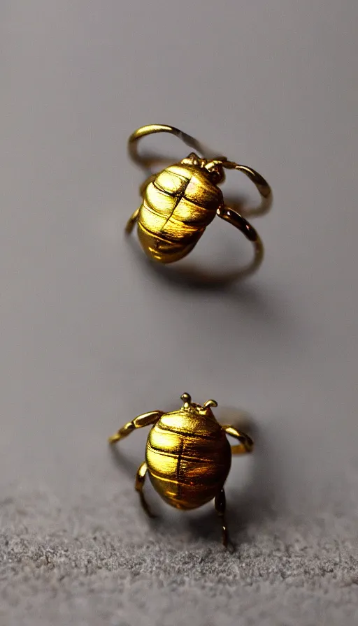 Image similar to ring gold beetle jewel