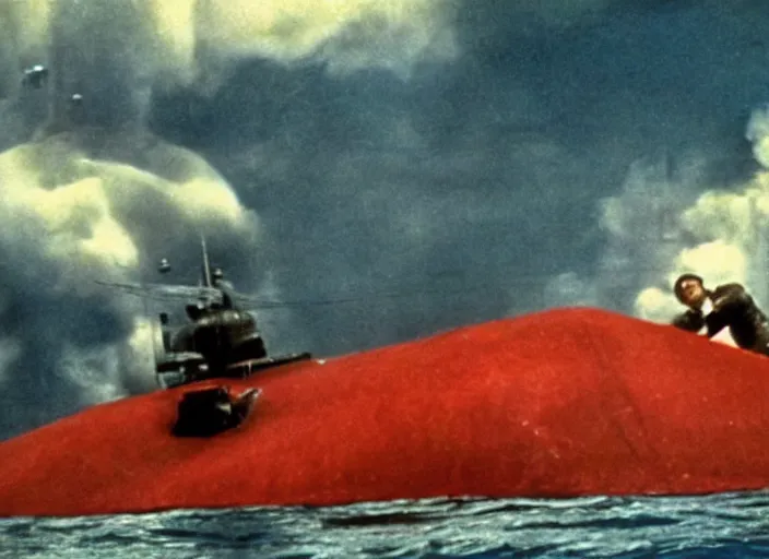 Image similar to scene from the 1 9 4 0 submarine spy thriller film the hunt for red october