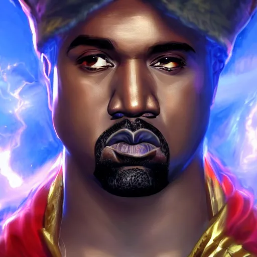 Prompt: Kanye West as emperor napoleon, League of Legends amazing splashscreen artwork, splash art,natural light, elegant, intricate, fantasy, atmospheric lighting, league of legends splash art, hd wallpaper, ultra high details
