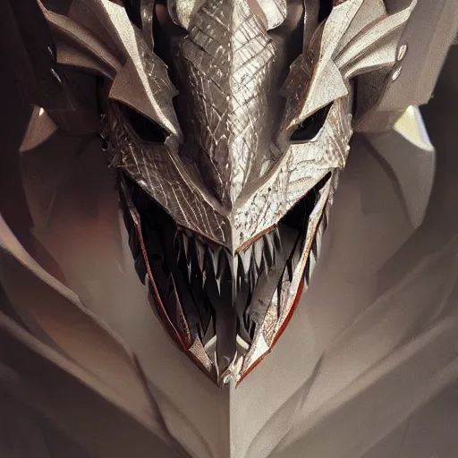 Image similar to stunning close shot of a beautiful female knight, but as an anthropomorphic female dragon, well designed cute elegant female robot dragon head with slick LED eyes, well armored, sharp claws, HD octane render, fantasy, Artstation, Deviantart, Furaffinity