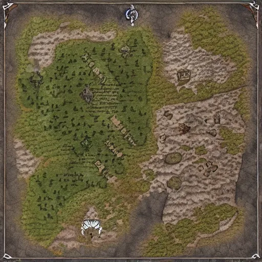 Image similar to An detailed aerial view of a cartonish dnd map , map patreon, fantasy maps, foundry vtt, fantasy grounds, aerial view ,tabletop, inkarnate, dugeondraft, roll2