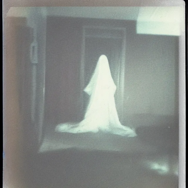 Image similar to polaroid image of a ghost dimension