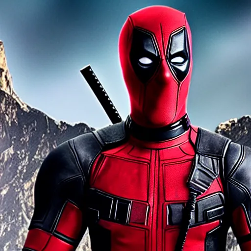 Image similar to Deadpool and Spider-Man together 4K quality