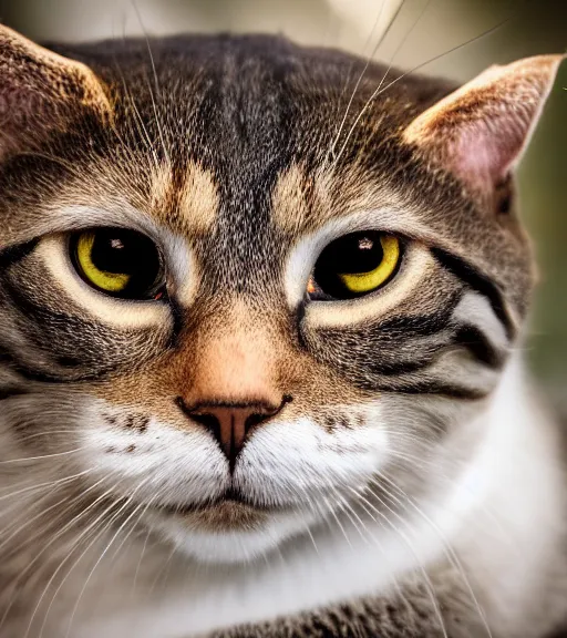 Image similar to award winning 5 5 mm portrait photo of an admiral cat in full military outfit and aviators, in a park by luis royo. soft light. sony a 7 r iv