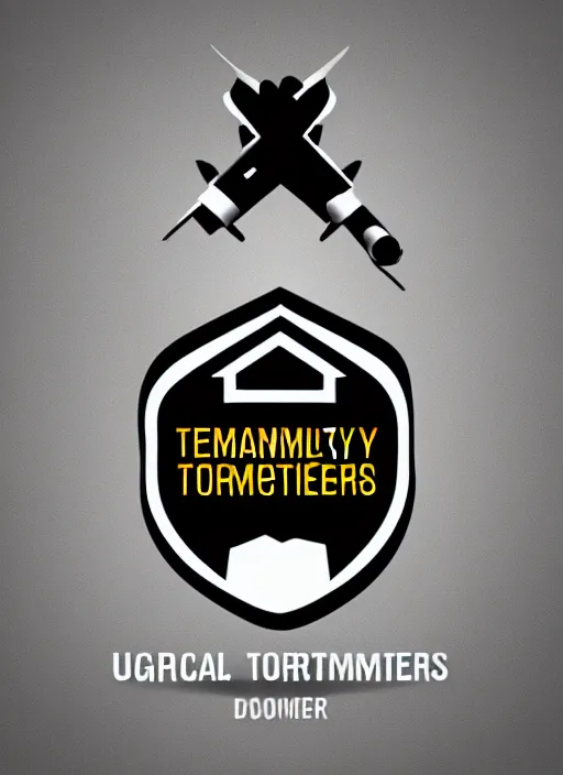 Image similar to logo for a company that produces military terminators