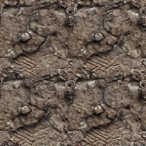 Image similar to 4 k seamless mud texture, pbr material, 8 k, hi - res