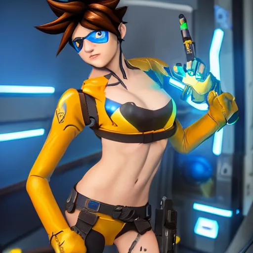 Image similar to tracer from overwatch r 3 4