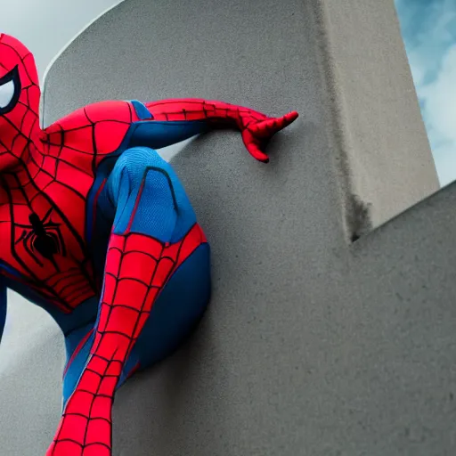 Prompt: james fallon as spider man, spider - man homecoming movie, movie still, 8 k