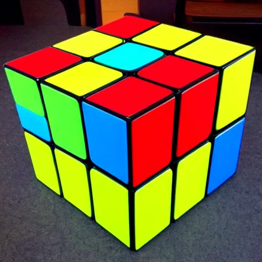 Image similar to biggest rubik's cube in the world