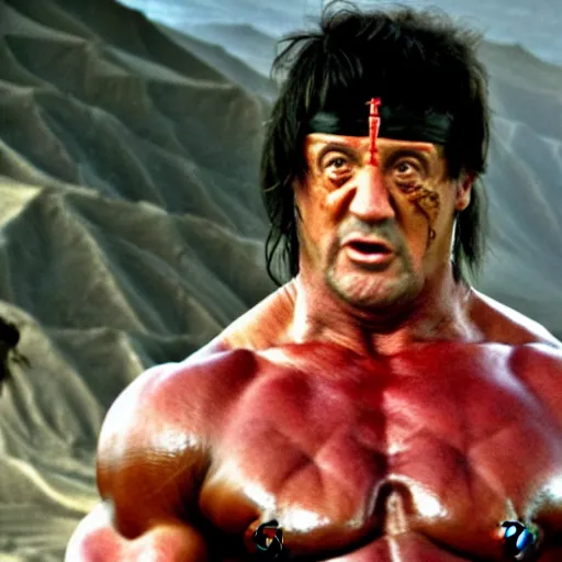 Prompt: sylvester stallone as conan the barbarian