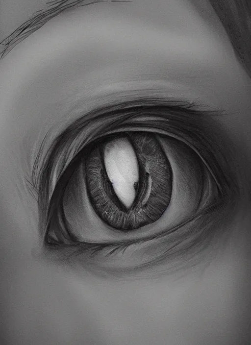 Image similar to portrait of a stunningly beautiful eye, [ [ [ ] ] ]