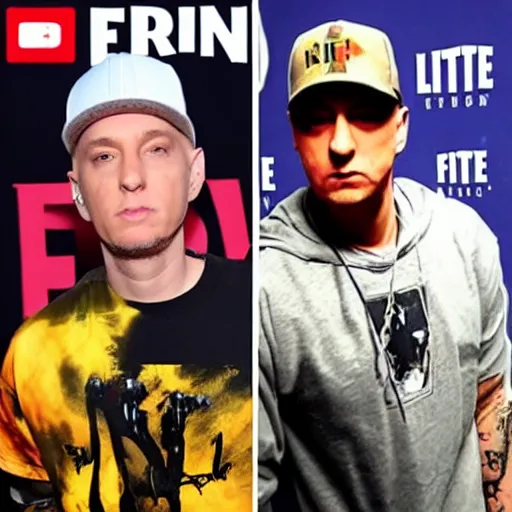 Prompt: eminem in fortnite