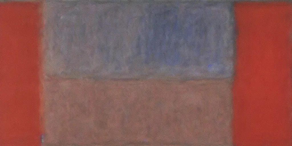 Prompt: Rothko painting