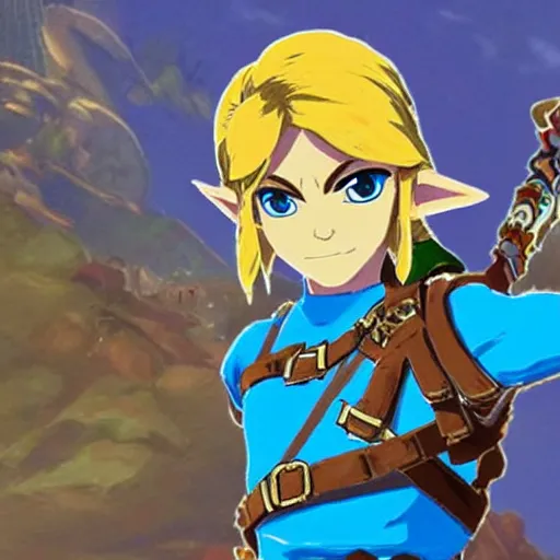 Link : The Legend of Zelda Breath Of The Wild