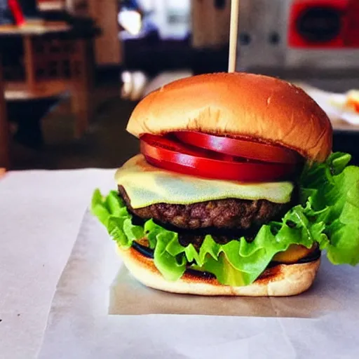 Image similar to food photograph of a burger made of eyes, hyper realistic, instagram, foodie,. detailed,