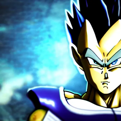 Image similar to vegeta, rendered in sfm