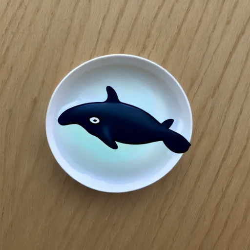 Image similar to a tiny whale