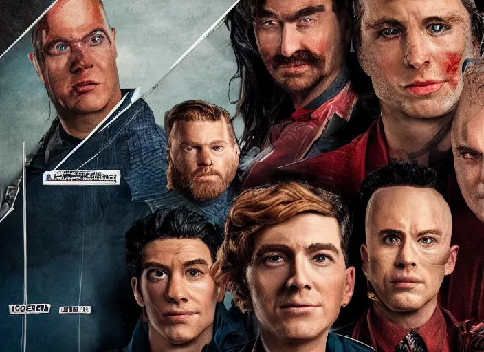 Image similar to portrait of the homelander from Amazon prime series The Boys