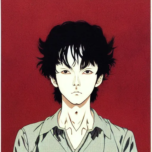 Image similar to prompt : portrait of elv painted in miyazaki color style drawn by katsuhiro otomo and takato yamamoto, inspired by fables, china doll face, smooth face feature, intricate oil painting, high detail, sharp high detail, manga and anime 2 0 0 0