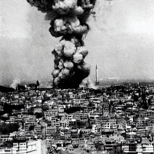 Image similar to atomic bomb blast in istanbul,