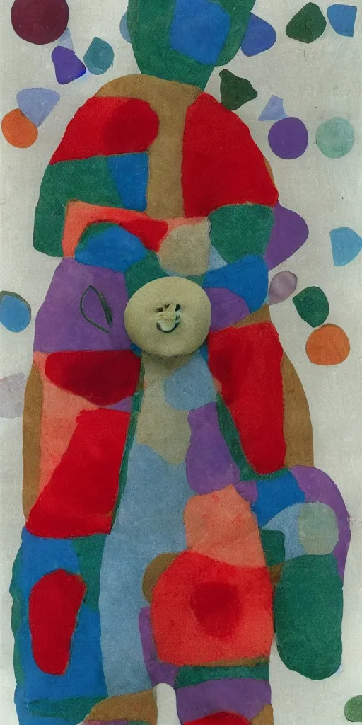 Prompt: a teddy bear made of strawberries eileen agar