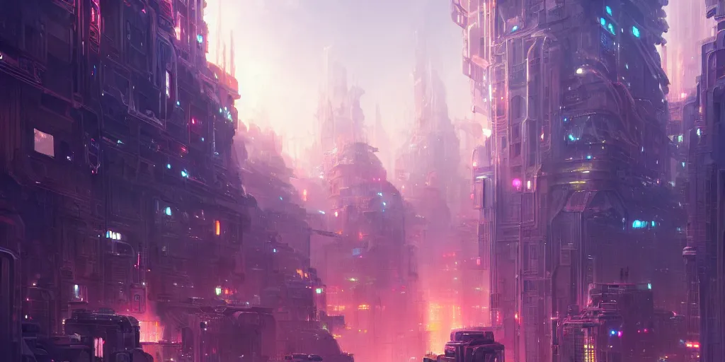 Image similar to futuristic city, detailed intricate illustration, detailed illustration, hd, digital art, overdetailed art, by greg rutkowski, by loish, complementing colors, trending on artstation, deviantart