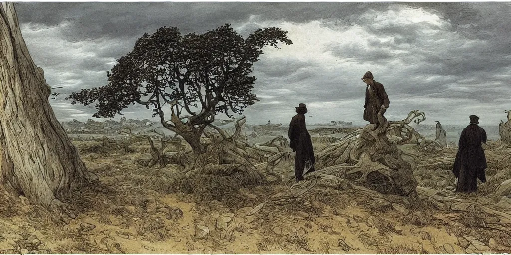 Image similar to het meisje met de parel, highly detailed, comicstyle, by caspar david friedrich