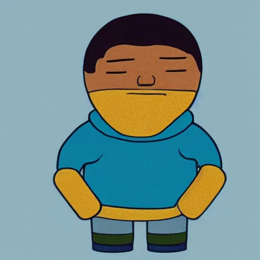 Image similar to detailed portrait of finn from adventure time show