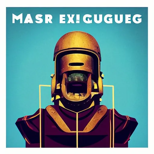 Prompt: blast furnace superego “ master of puppets album cover ” fantasy core german helmet “ chris ware ” style