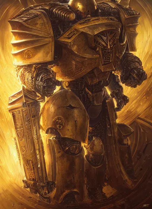 adeptus custodes centurion, extremly detailed digital | Stable ...