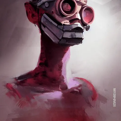 Prompt: portrait of a noi from dorohedoro in team fortress 2 style, tragic, elegant, fantasy, hd shot, digital portrait, beautiful, artstation, comic style, by artgerm, guy denning, jakub rozalski, magali villeneuve and charlie bowater