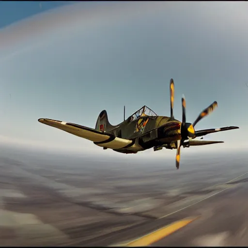 Prompt: stuka dive bomber diving down, motion blur