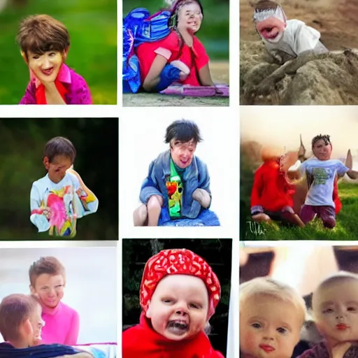 Image similar to each of these images should be used by the kids