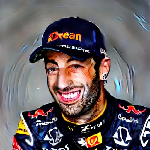 Prompt: daniel ricciardo, dream job, professional portrait, photo