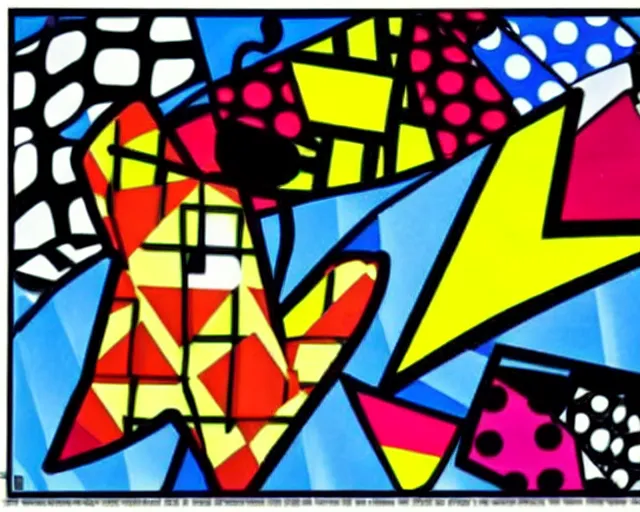 Image similar to romero britto