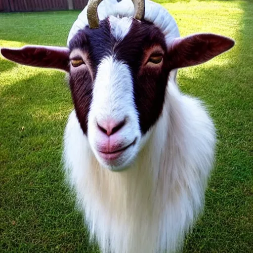 Image similar to a goat costume, craigslist photo