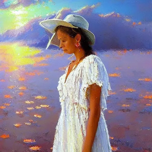 Image similar to by robert hagan pastel white, inca threatening, depressing. art installation. paralyzed by the indescribable beauty of the cosmos.