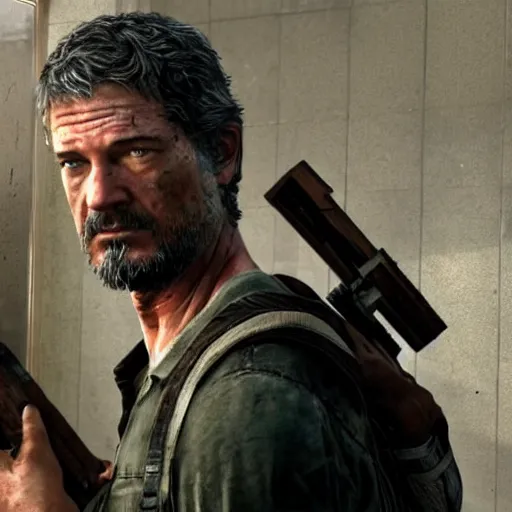 Image similar to Eric Dane as Joel in The Last of Us