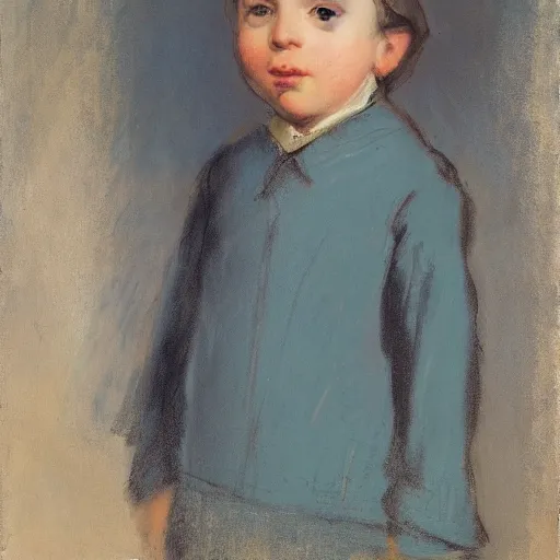 Prompt: portrait of a child