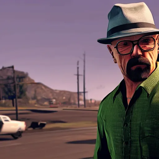 Image similar to heisenberg in gta5