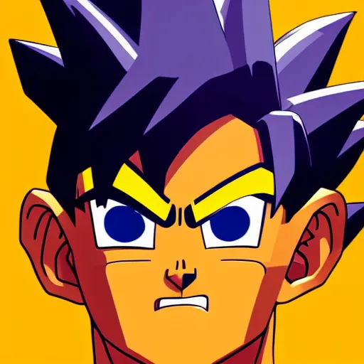 Image similar to face icon vector minimalist dragon ball super, loftis, cory behance hd by jesper ejsing, by rhads, makoto shinkai and lois van baarle, ilya kuvshinov, rossdraws global illumination