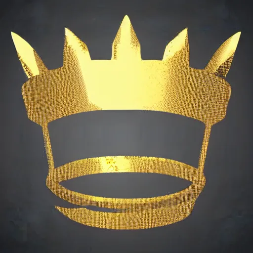 Image similar to gaming emoji concept gold armor crown style of emoji, vector art, white background, no watermark white background