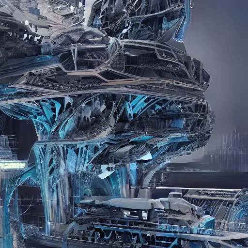 Image similar to sci-fi motherboard brutalism organic structure on the coronation of napoleon painting and digital billboard in the middle, unreal engine 5, keyshot, octane, artstation trending, ultra high detail, ultra realistic, cinematic, 8k, 16k, in style of zaha hadid, in style of nanospace Michael Menzelincev, in style of Lee SOUDER, colors in style of the Blade Runner 2049, in plastic, dark, tilt shift,