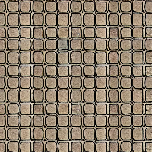 Prompt: ancient temple floor tile pattern, dark tone, seamless, repeatable, tileable, no ligthing