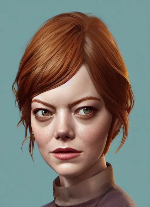 Prompt: emma stone, hyper detailed, digital art, trending in artstation, cinematic lighting, studio quality, smooth render, unreal engine 5 rendered, octane rendered, art style by klimt and nixeu and ian sprigger and wlop and krenz cushart.