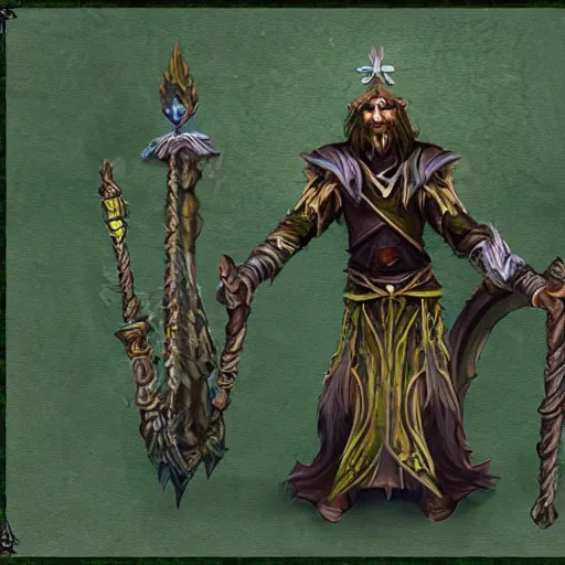 Image similar to druidic staff