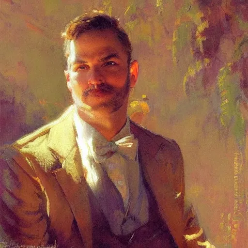 Prompt: detailed portrait of garfield in royal palace, spring light, painting by gaston bussiere, craig mullins, j. c. leyendecker