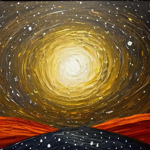 Prompt: painting of the answer to life the universe and everything