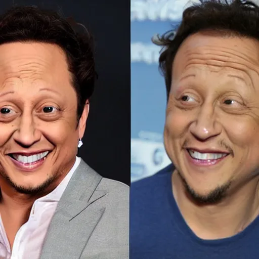 Image similar to rob schneider turned into a stapler